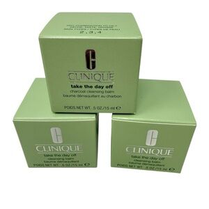 Clinique Take the Day off Cleansing Balm 0.5oz/15m Lot of 3 items New